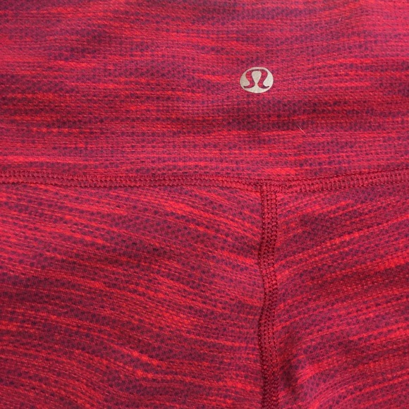 Lululemon Wunder Under Crop II Diamond Jacquard T - Picture 3 of 8